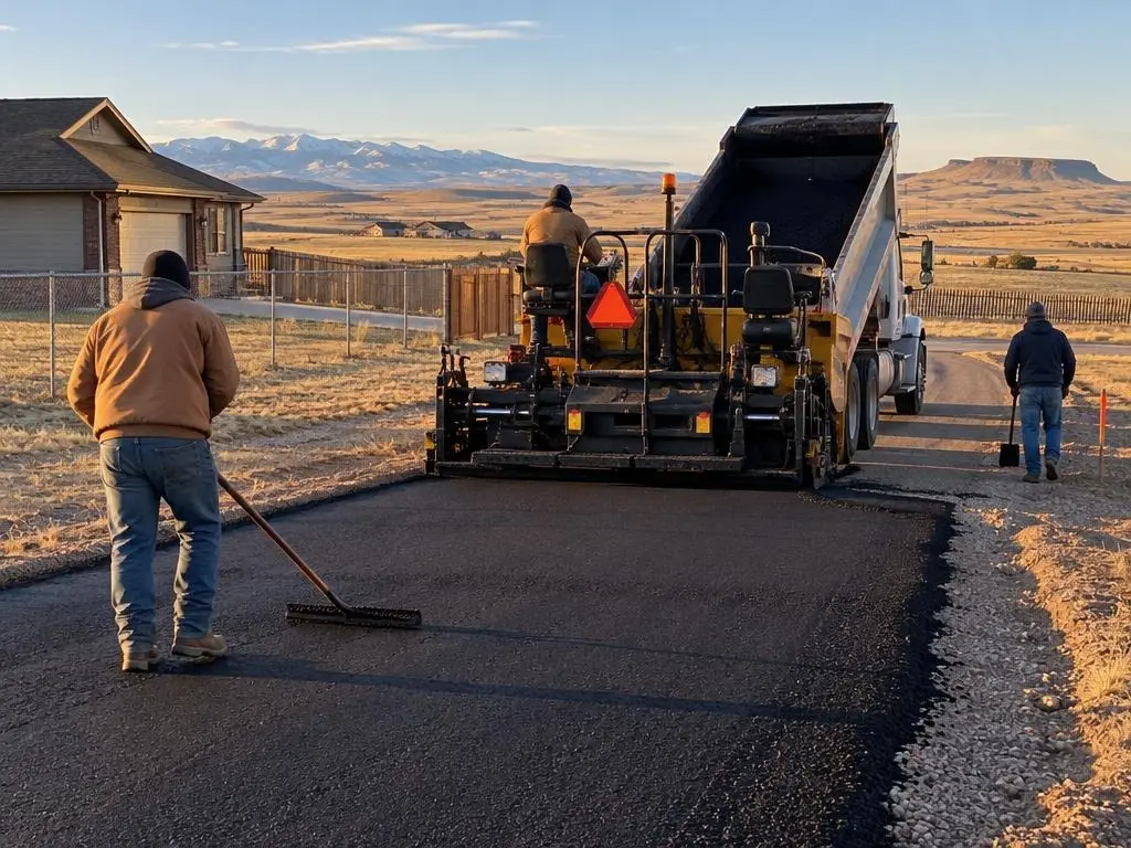 Asphalt Driveways in Cheyenne, WY